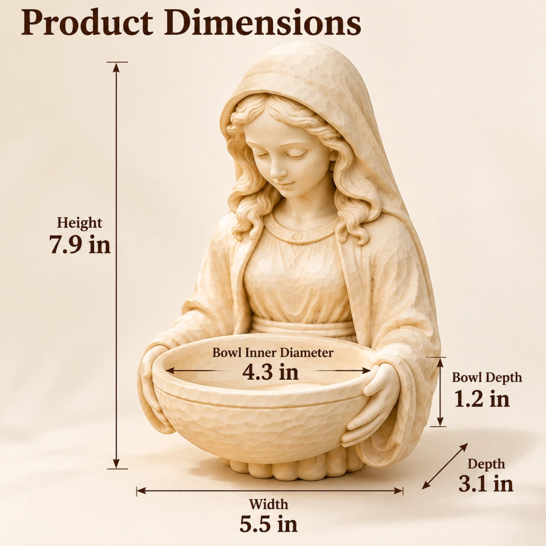 Mary-Inspired Wall Mounted Bird Feeder