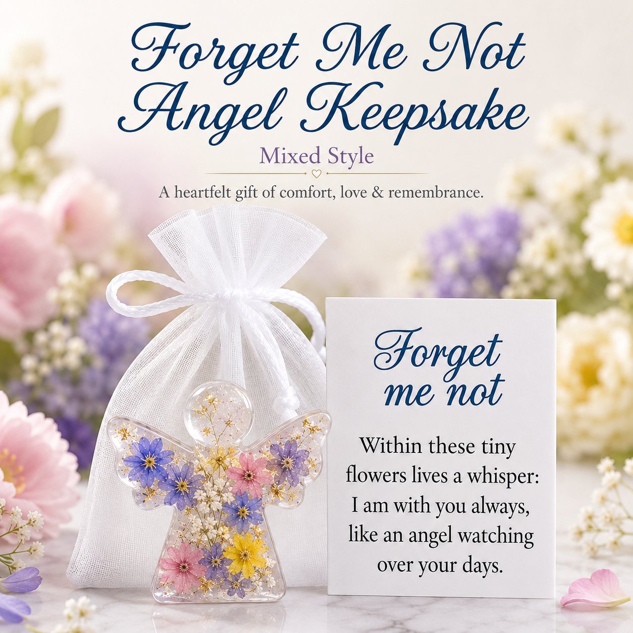 🔥LAST DAY 49% OFF - 🤍✨ Angel Keepsake Gift – A Beautiful Reminder That Love Is Always Near