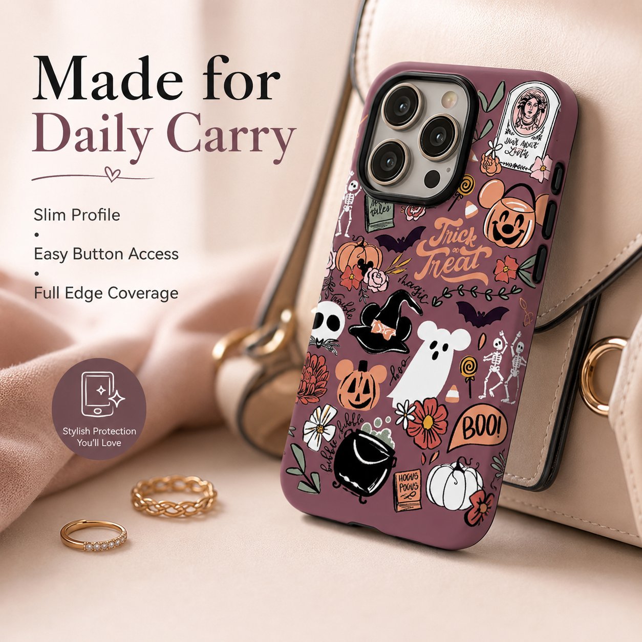 🎃📱 A Spooky-Cute Makeover for Your Phone