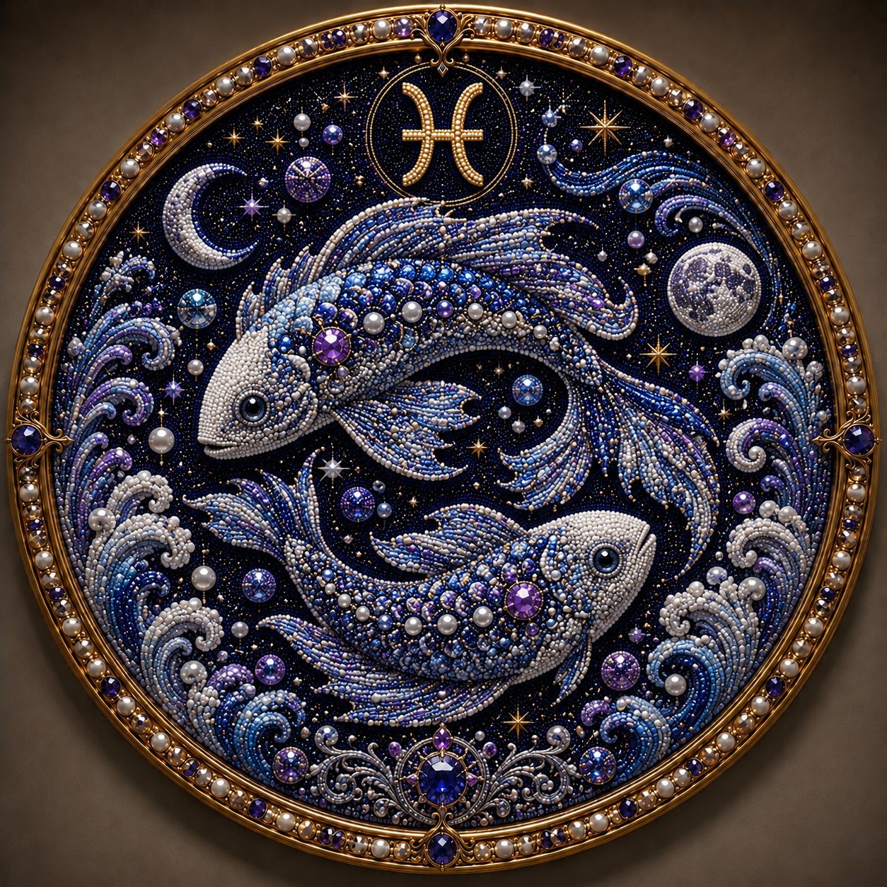 ♈💎DIY Pearl Art Kit for the Twelve Zodiac Signs