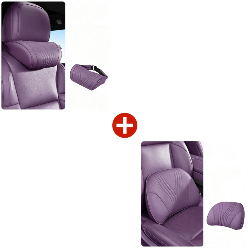 ππ€ Relieve Driving Fatigue! Universal Memory Foam Car Headrest Neck Pillow, Ergonomic Support Auto Neck Cushion for Long Road Trips