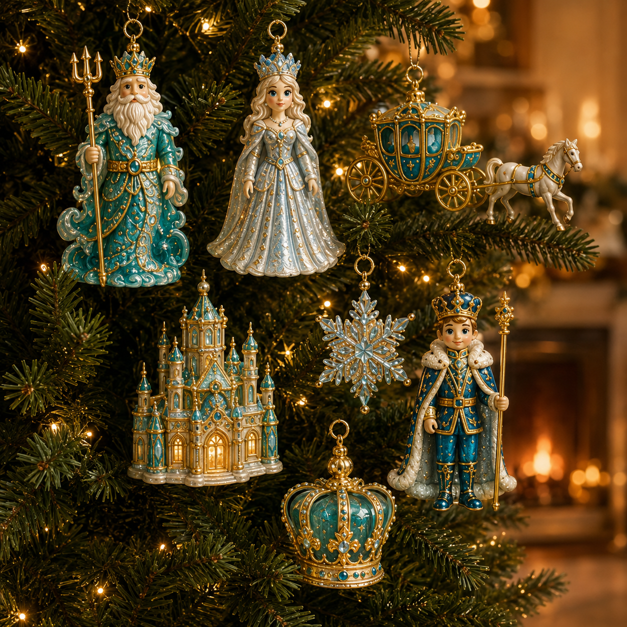 π₯2026 Royal Christmas Palace Luxury Countdown Gift Set
