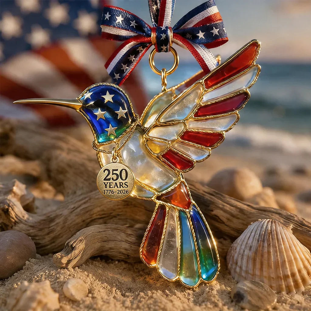 American 250th Anniversary Patriotic Ornament