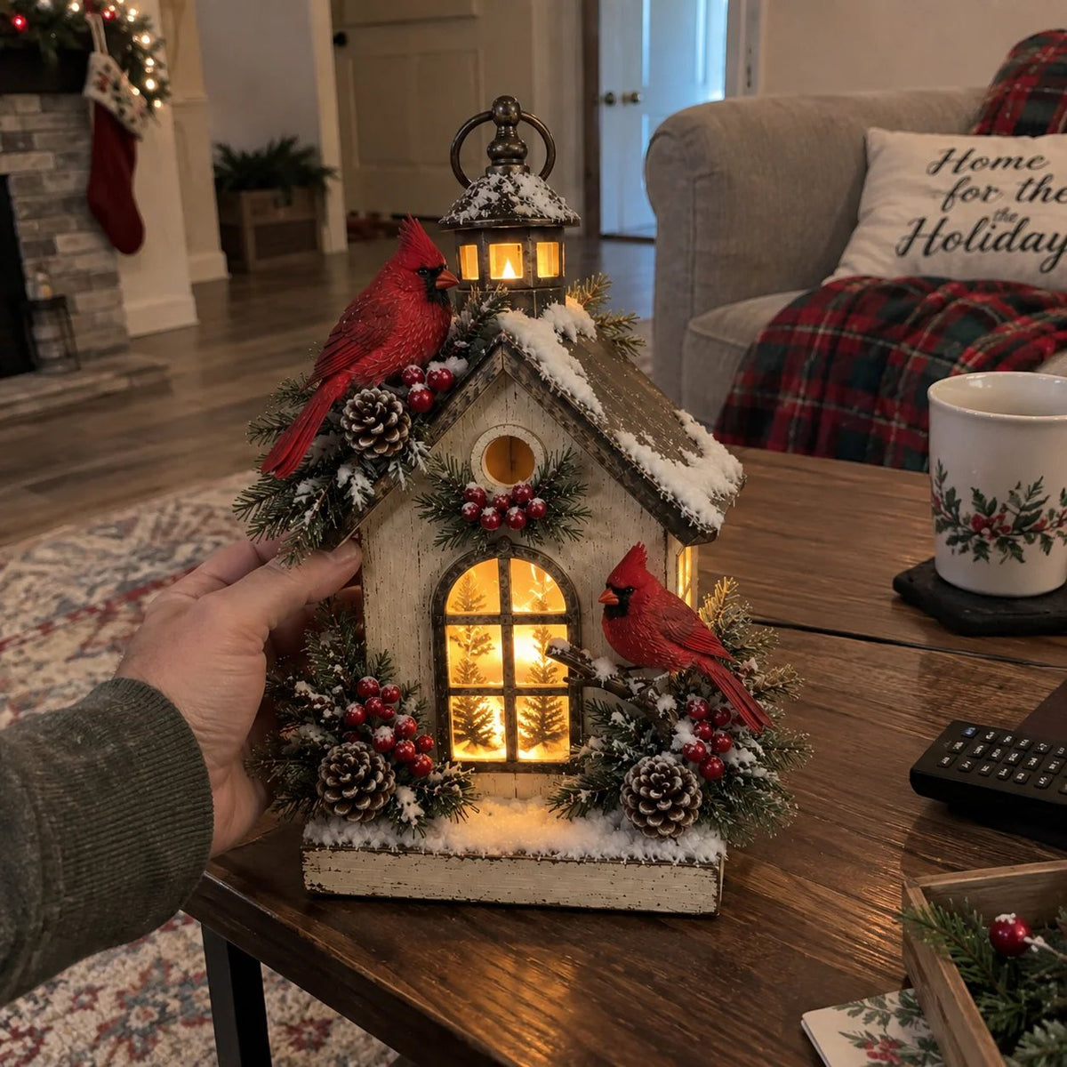 🎁 A Little Winter Home for Cardinal Lovers