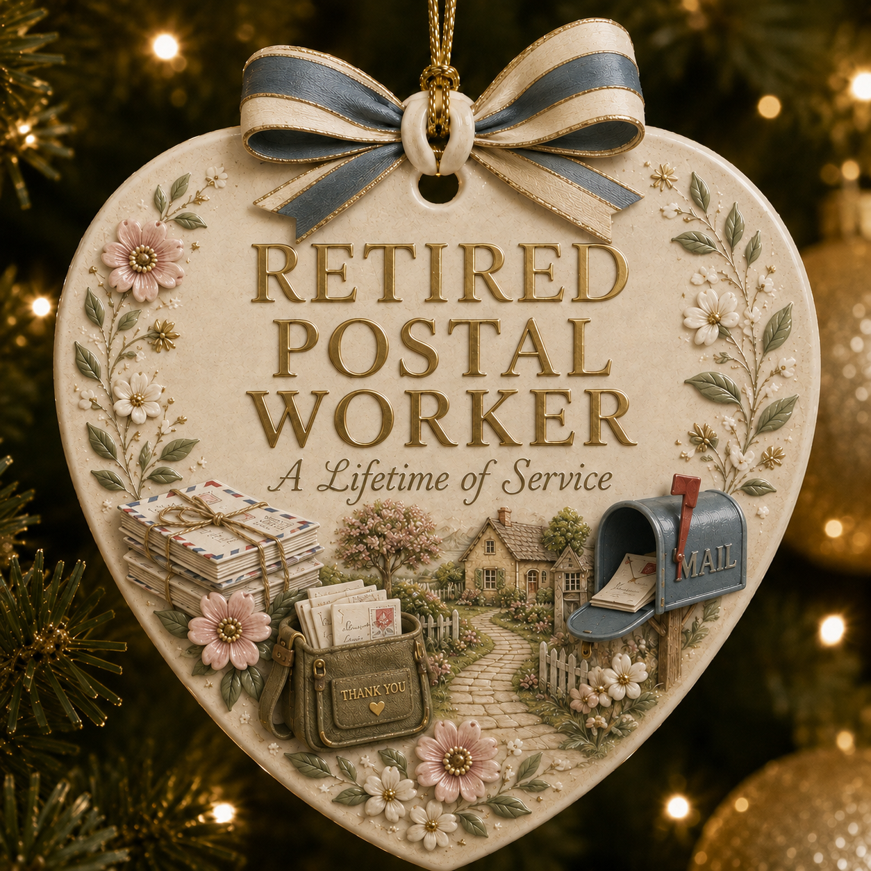 ๐ Retired Profession x Christmas Ornament