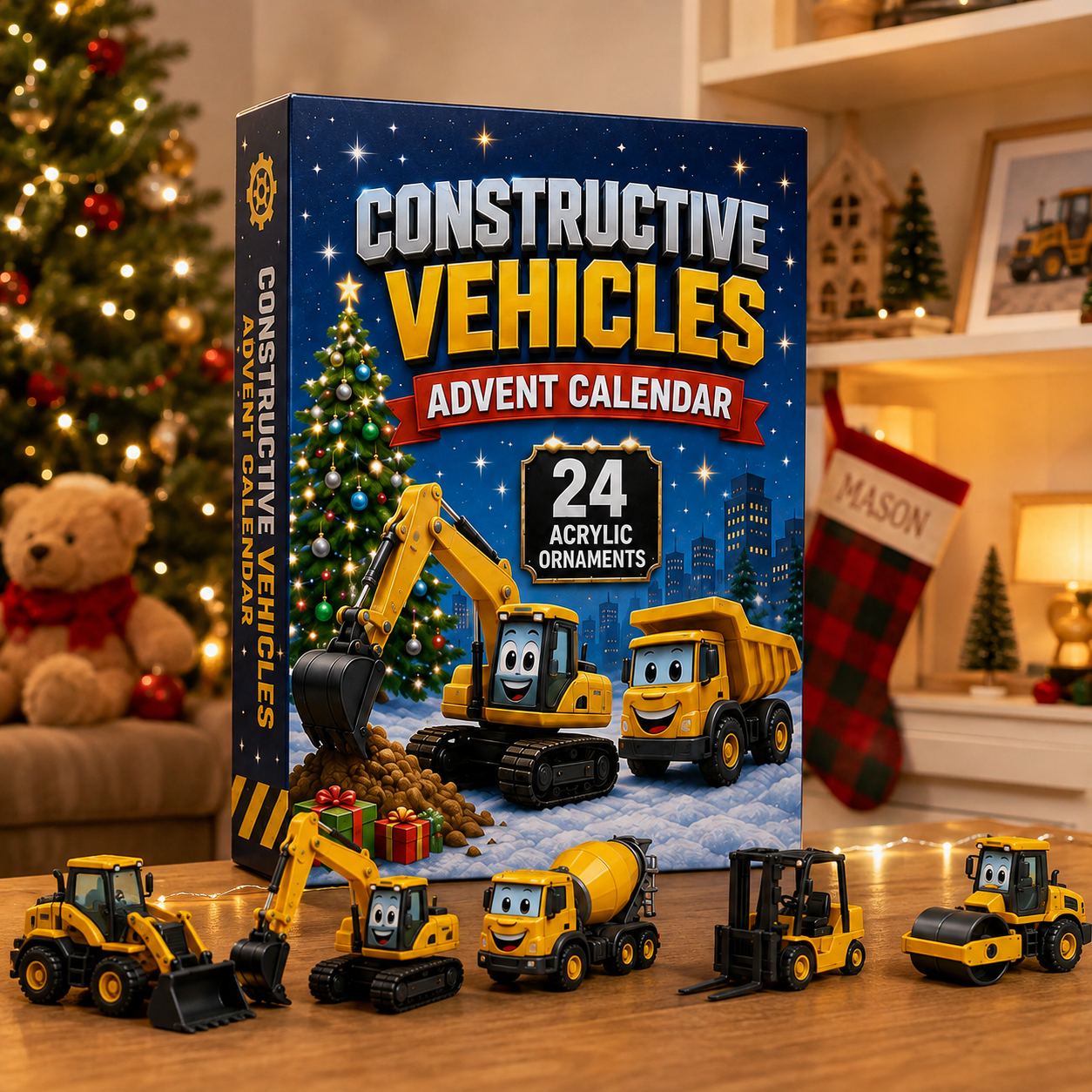 ππ 2026 Construction Vehicle Advent Calendar β 24 Days of Truck & Machine Surprises
