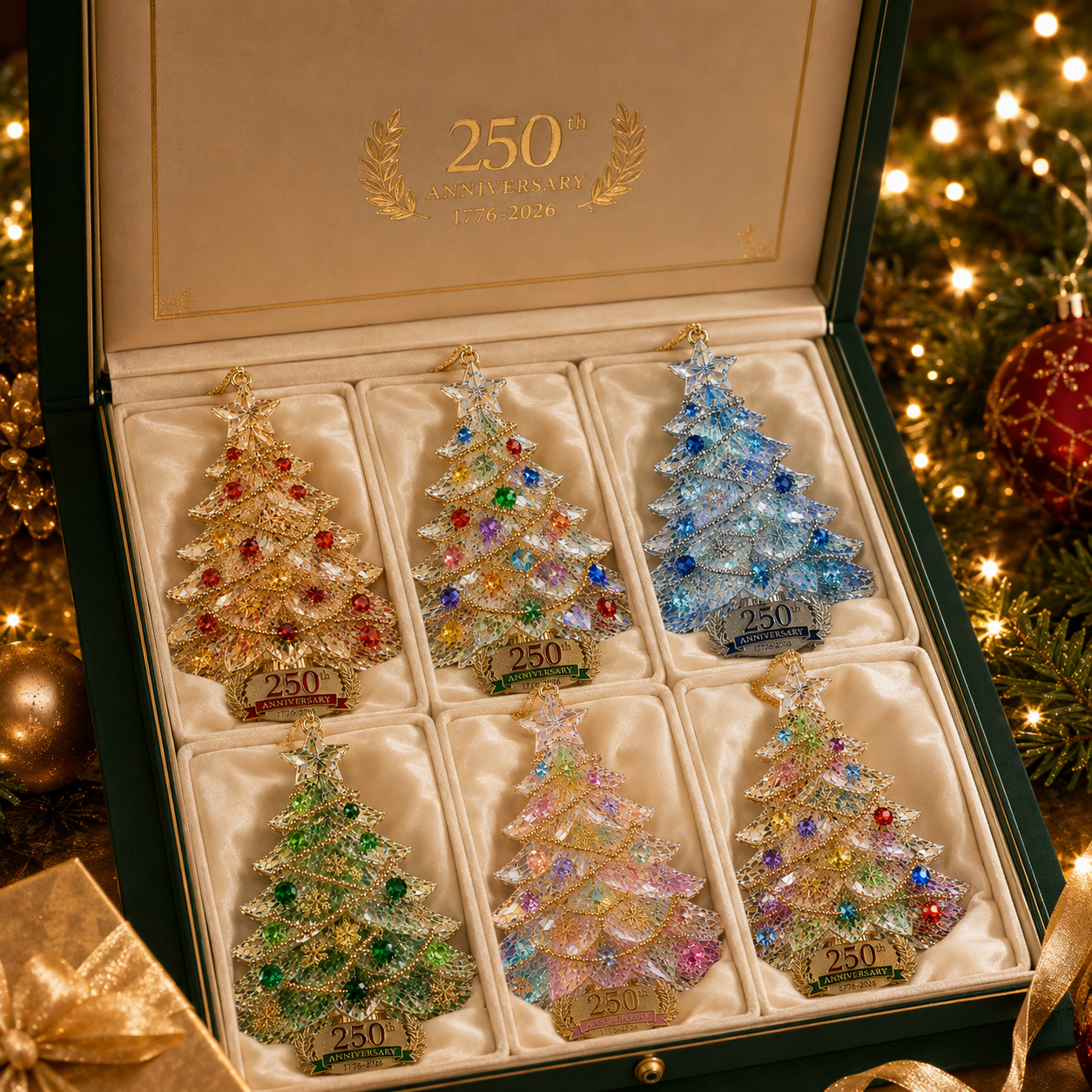 250th Anniversary Crystal Christmas Tree
