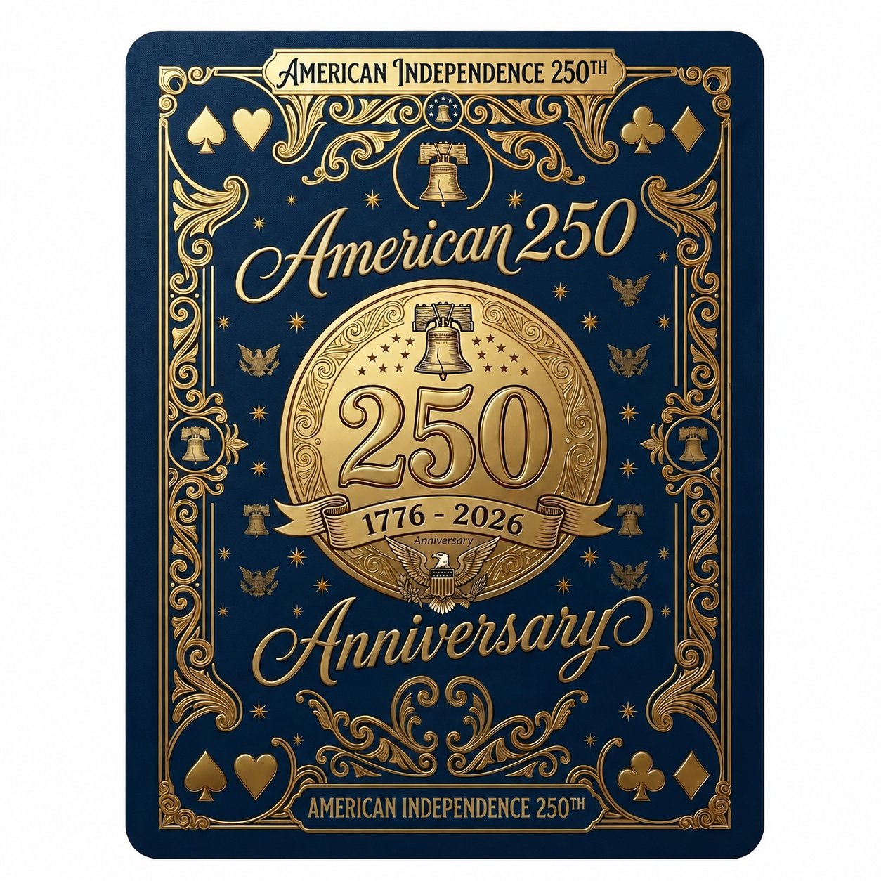 250th Anniversary Playing Cards