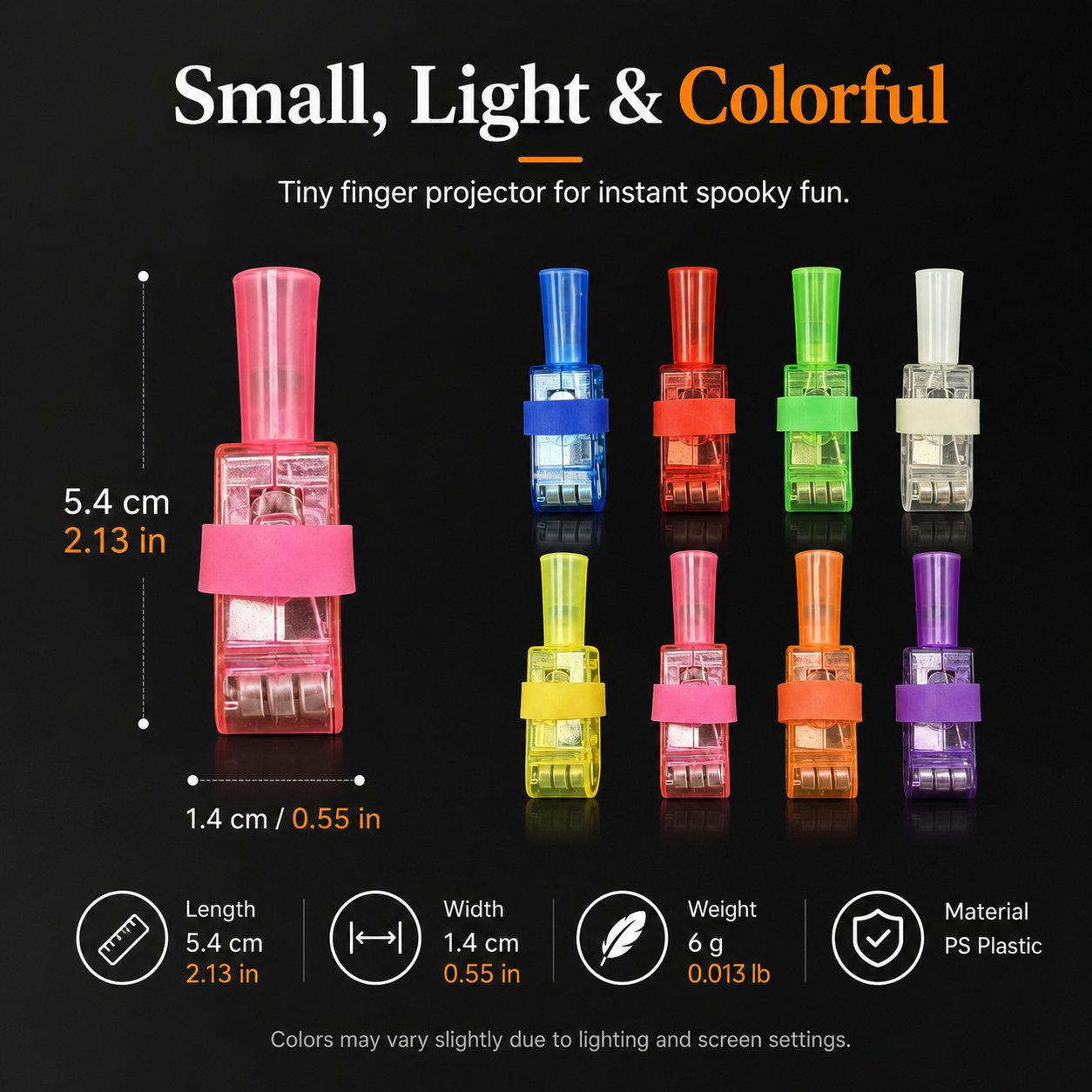 đ Halloween Finger Projector Lights â Mini Pattern Projector