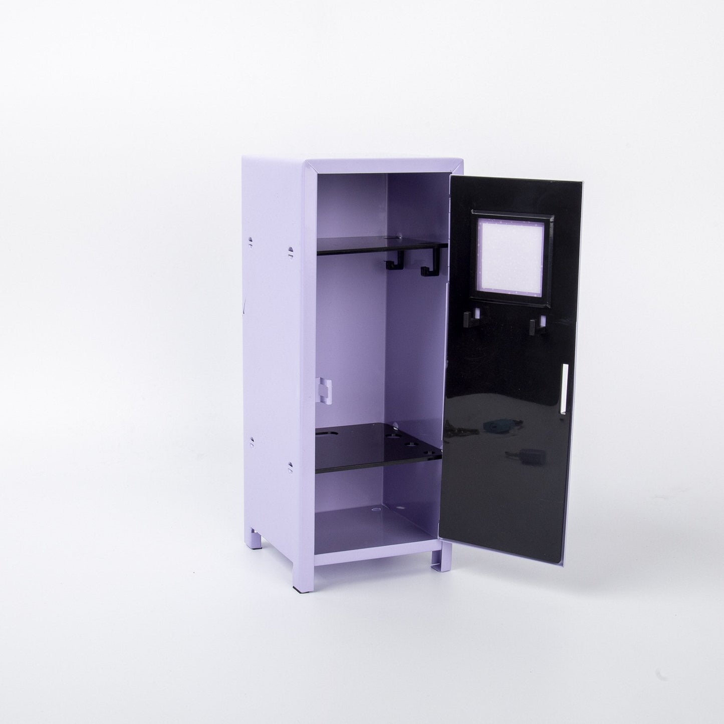 Mini Metal Locker Storage,Small Money Security and Cash Safe Box for Jewelry
