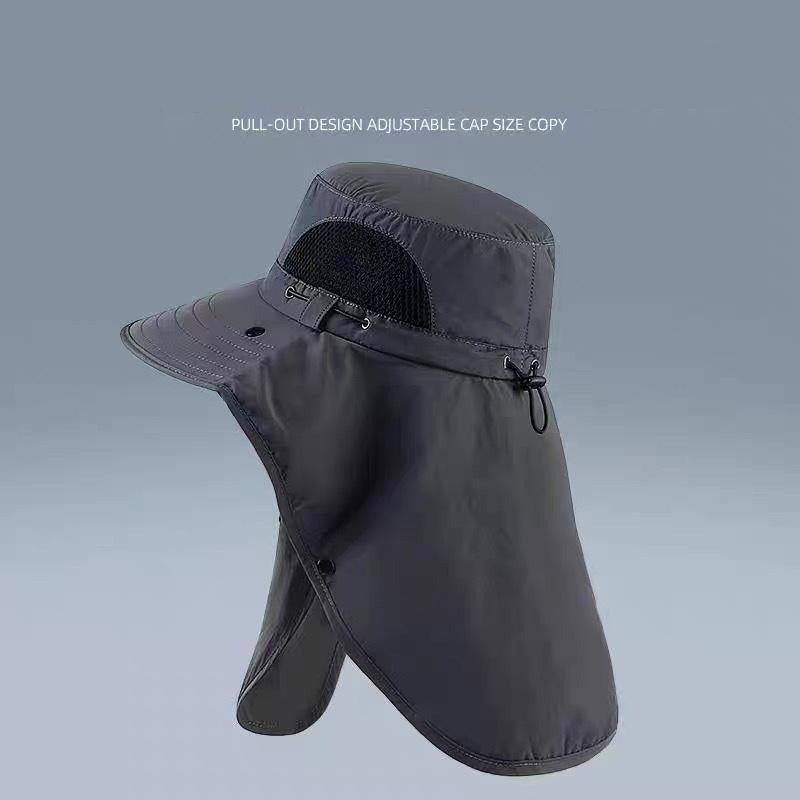 š„Flash Sale-50% Offš„Lightweight Summer Safari Cap for Hiking, Gardening, and Boating