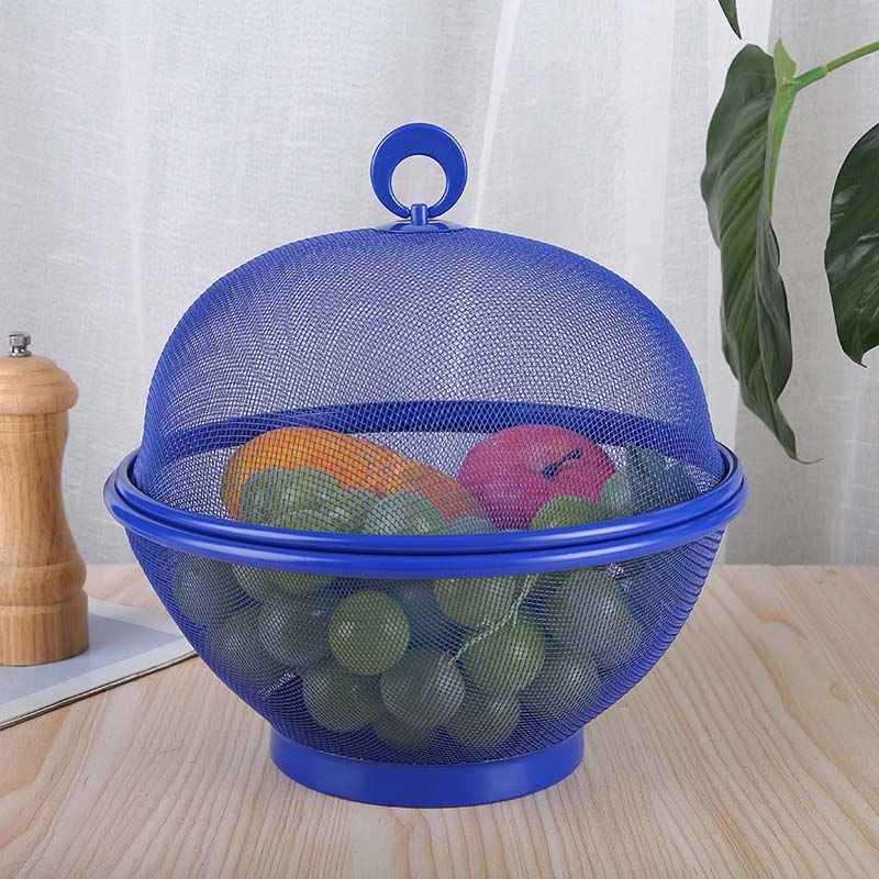 🍎 LIMITED‑TIME 50% OFF! 🧺🍇 FreshKeep Covered Produce Basket – Breathable, Drainable & Insect-Resistant Kitchen Storage