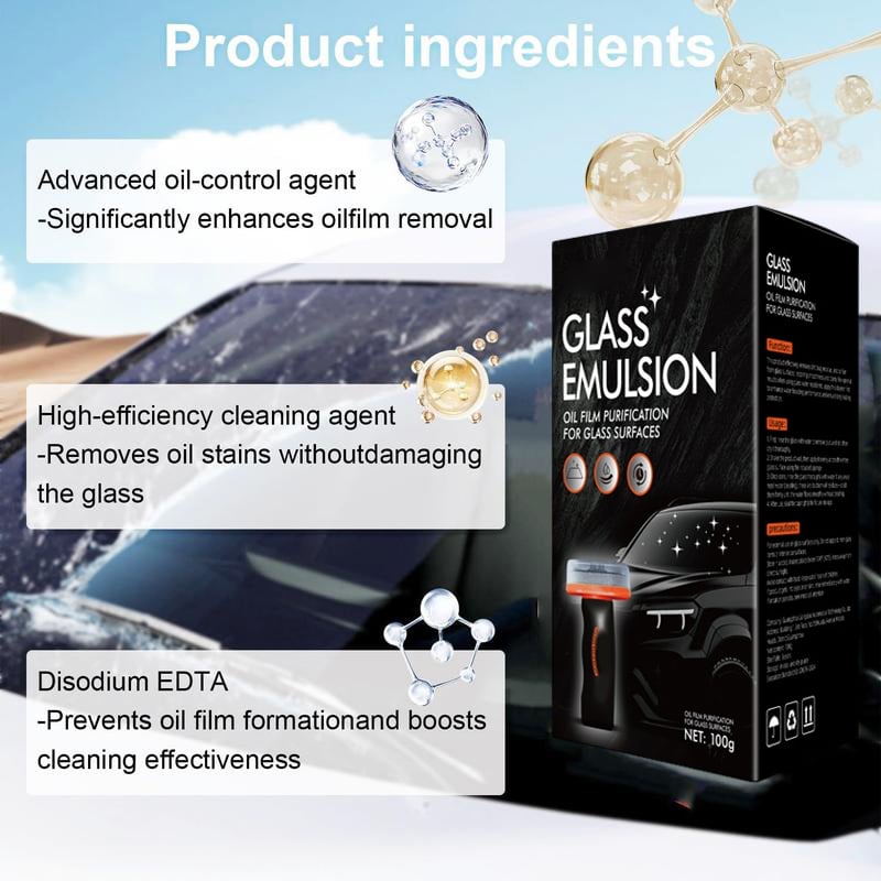 🔥 Magic Handheld Windshield Cleaner: Wipe Away Oil Film in Seconds!