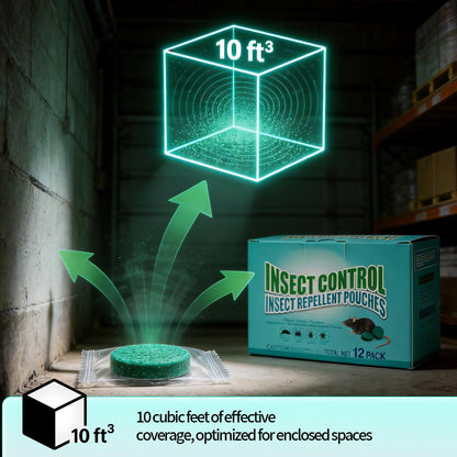 🐭 12 Pack Rodent Repellent Balls – Natural Mouse & Rat Deterrent for Home, Kitchen, Garage, Pantry & Storage Areas