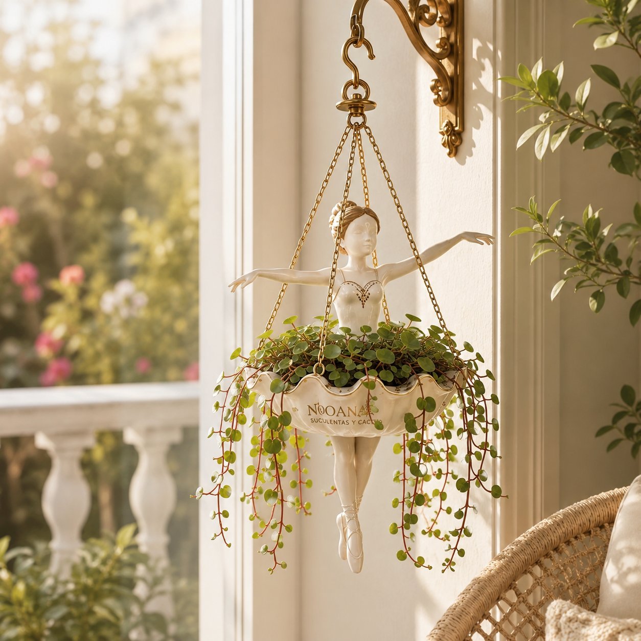 🩰🌿 Turn Small Spaces Into Hanging Garden Art