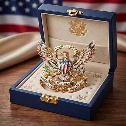 ✨US America 250th Patriotic Eagle Pin | Limited Edition 1776–2026🎁