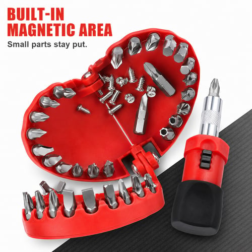 Barn Star 28 pc. Dental Style Bit Set with Stubby Handle