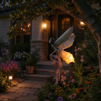 🌙 Mysterious Hanging Garden Spirit Light