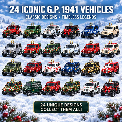 🚙❄️ 85 Years of Off-Road Legacy™ – 24-Day Snow Adventure Christmas Countdown Collection