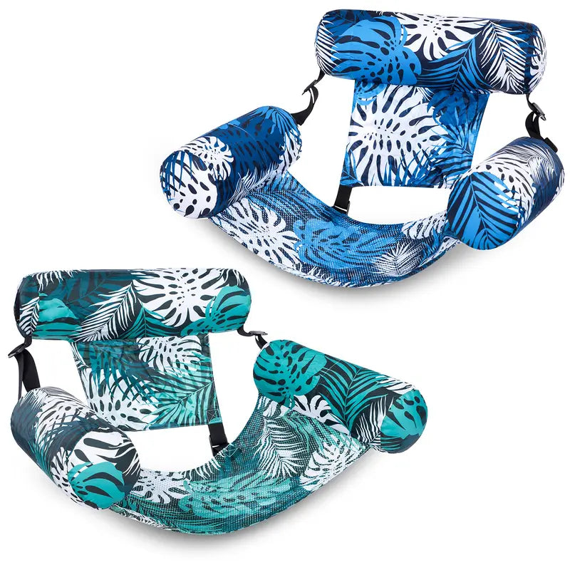 🏖️☀️Inflatable Pool Floats Adult,  Floating Lounge Chairs , Blow up Pool Noodles for Adult Heavy Duty