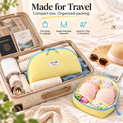 🧳 3-in-1 Travel Underwear Storage Bag