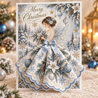 ⏳ Last Day 49% OFF – 👼🎄Christmas Angel Blessing Card – A Beautiful 3D Keepsake for Heartfelt Holiday Wishes