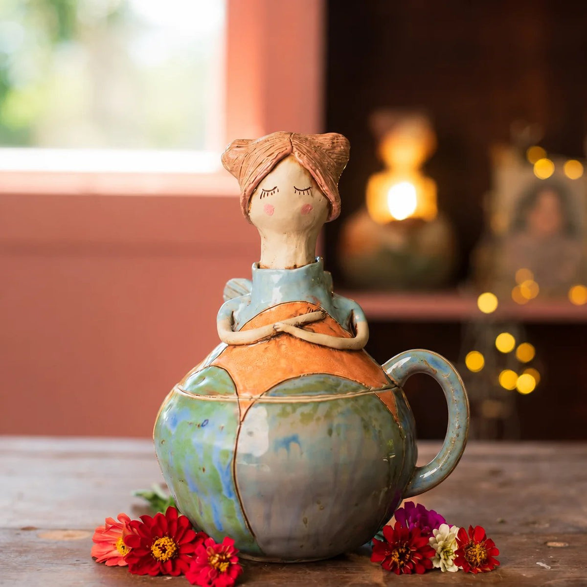 🧚‍♀️🌸 Enchanted Fairy Treasure Keeper – Whimsical Storage & Décor for a Touch of Everyday Magic Jar/Mug