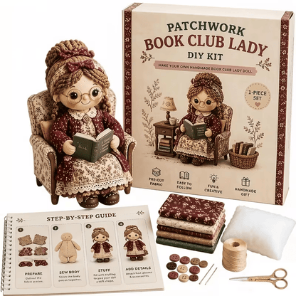 🎁Handmade Patchwork Doll DIY Kit🧵 – 💖Handmade Fun & Creativity