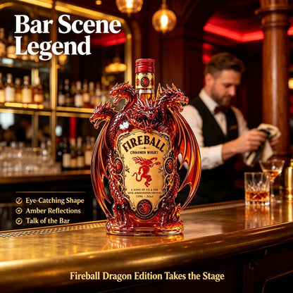 🐉 Legendary Dragon Bar Decanter – Sculpted Collector Bottle for Home Bar & Gifting🔥