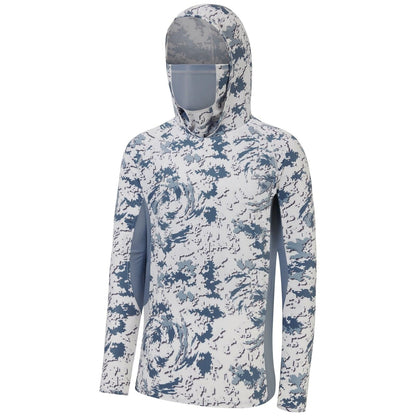 🔥55% OFF Today  Men’s UPF 50+ Hoodie Shirts with Mask