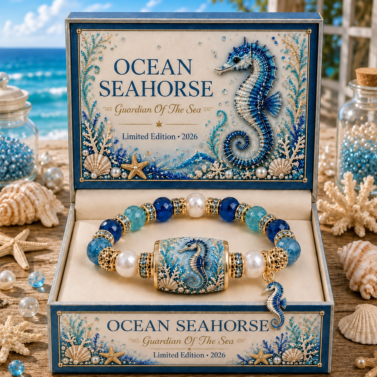 🌊🐙 Ocean Guardians Keepsake Bracelet – Carry the Spirit of the Sea