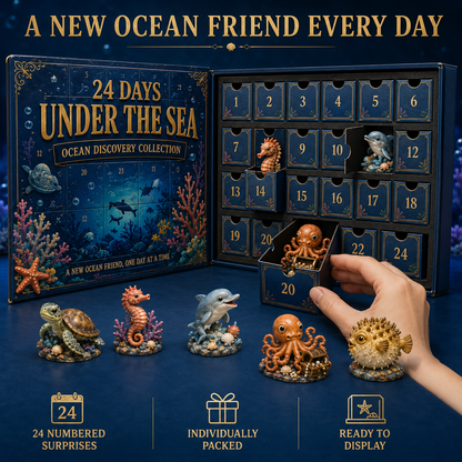 🌊 24 Days Under the Sea Ocean Discovery Countdown Calendar