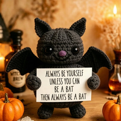 👻🖤Halloween Buddy – Handmade Crochet Encouragement Gift That Brings Smiles All Season🎁