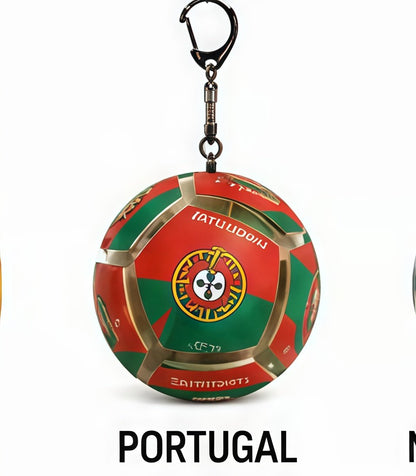 Keyboard click stress ball keychain⚽️