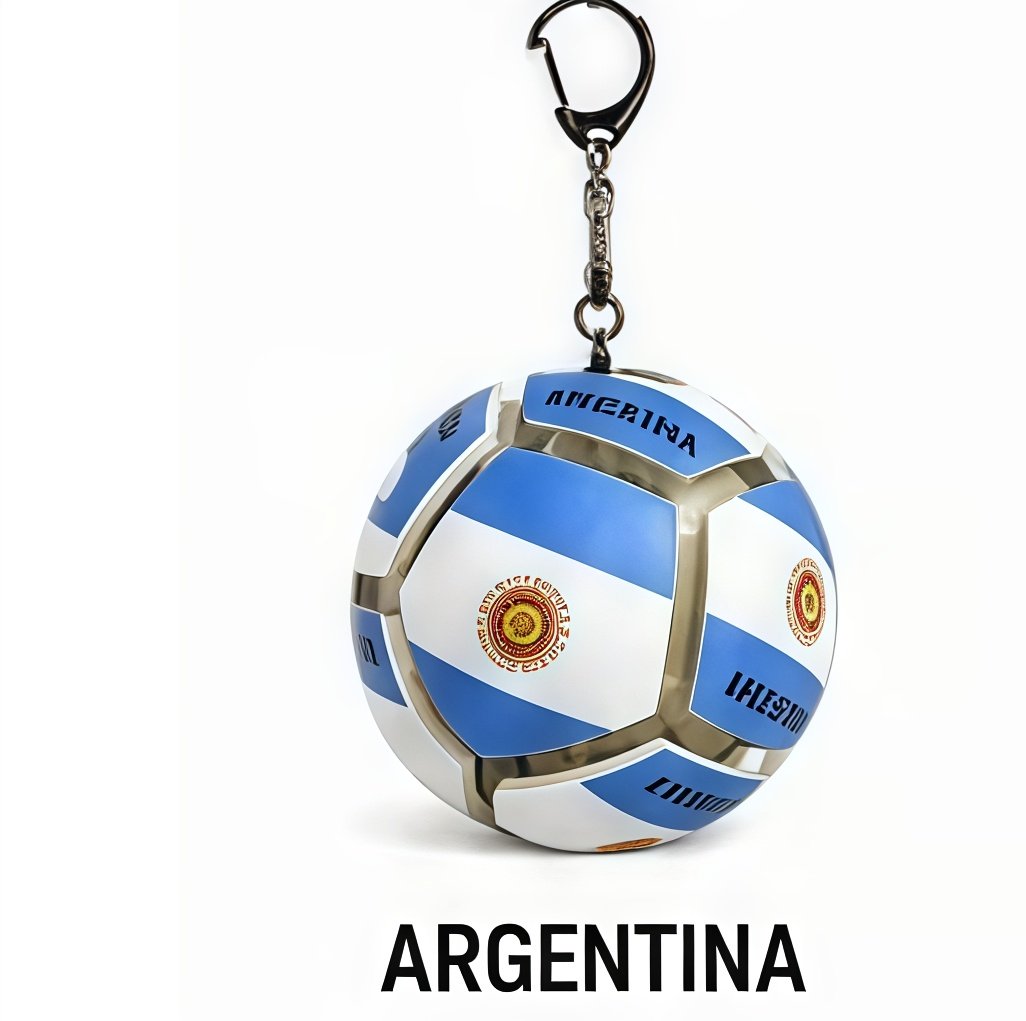 Keyboard click stress ball keychain⚽️