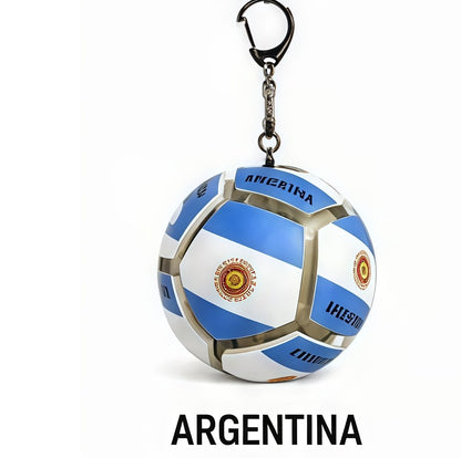 Keyboard click stress ball keychain⚽️