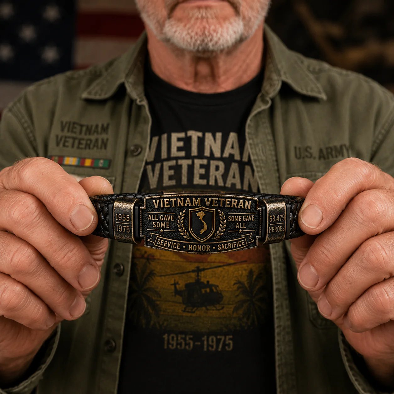🎖️Vietnam Veteran Honor Bracelet