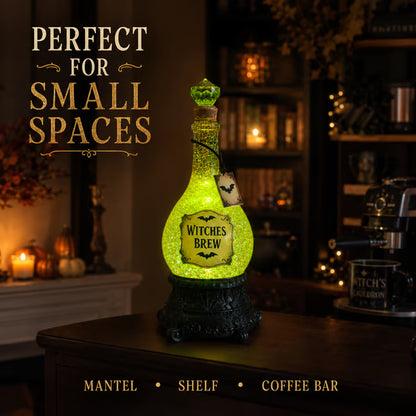 🧙💜Lighted Witches’ Brew Poison Bottle Glitter Globe(📦Buy 2 Free Shipping)