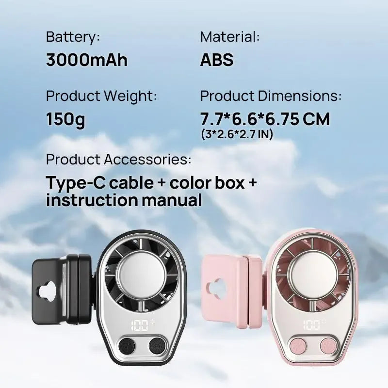 Semiconductor Cooling Clip-On Fan