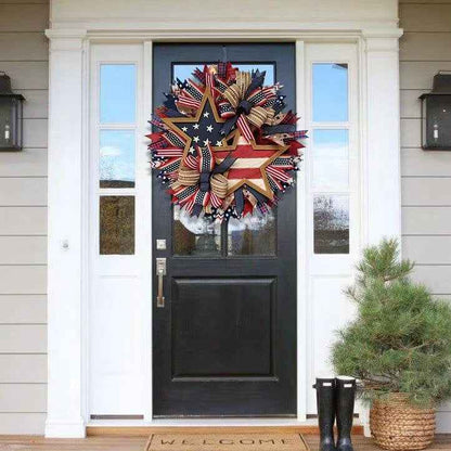 🌸Flash Sale-60% Off🔥Honor the Journey: The Hand-Crafted 250th Anniversary Tribute Wreath