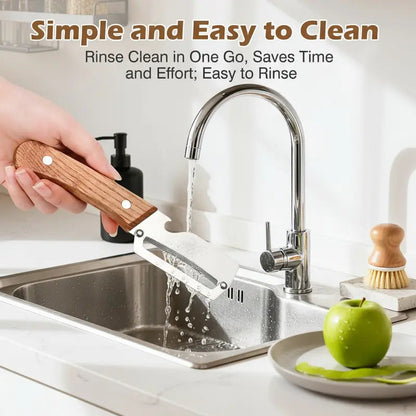 🥕🔥 Multifunctional Kitchen Vegetable Peeler – Stainless Steel Blade, Ergonomic Handle & Ideal for Fruits and Vegetables ✨