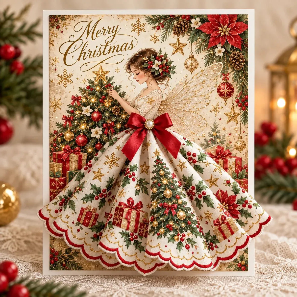 ⏳ Last Day 49% OFF – 👼🎄Christmas Angel Blessing Card – A Beautiful 3D Keepsake for Heartfelt Holiday Wishes