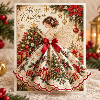 ⏳ Last Day 49% OFF – 👼🎄Christmas Angel Blessing Card – A Beautiful 3D Keepsake for Heartfelt Holiday Wishes