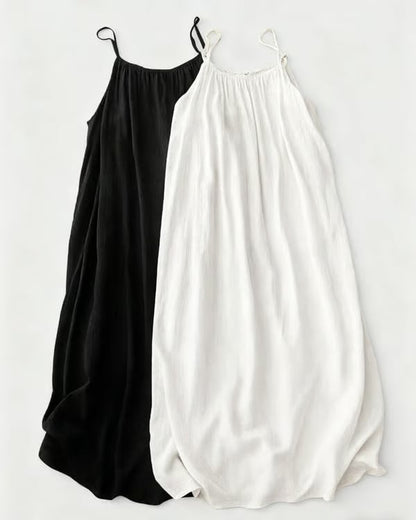 🔥Buy 3 Free shipping🎉🎉Women's Solid Color Backless Cami Dress