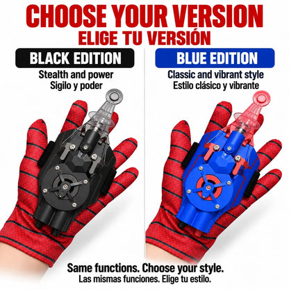 🕸️⚡ WebStrike™ Wrist Launcher – Rechargeable Web-Shooting Action