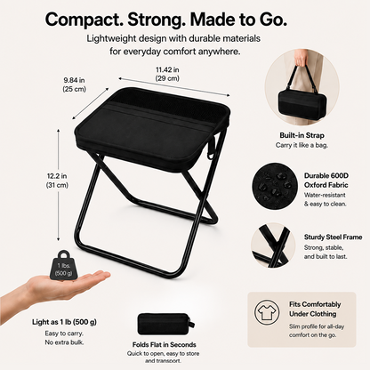 Portable Folding Sideline Seat