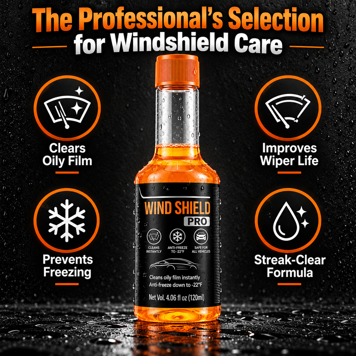 Windshield Pro cleaning and cold weather benefits