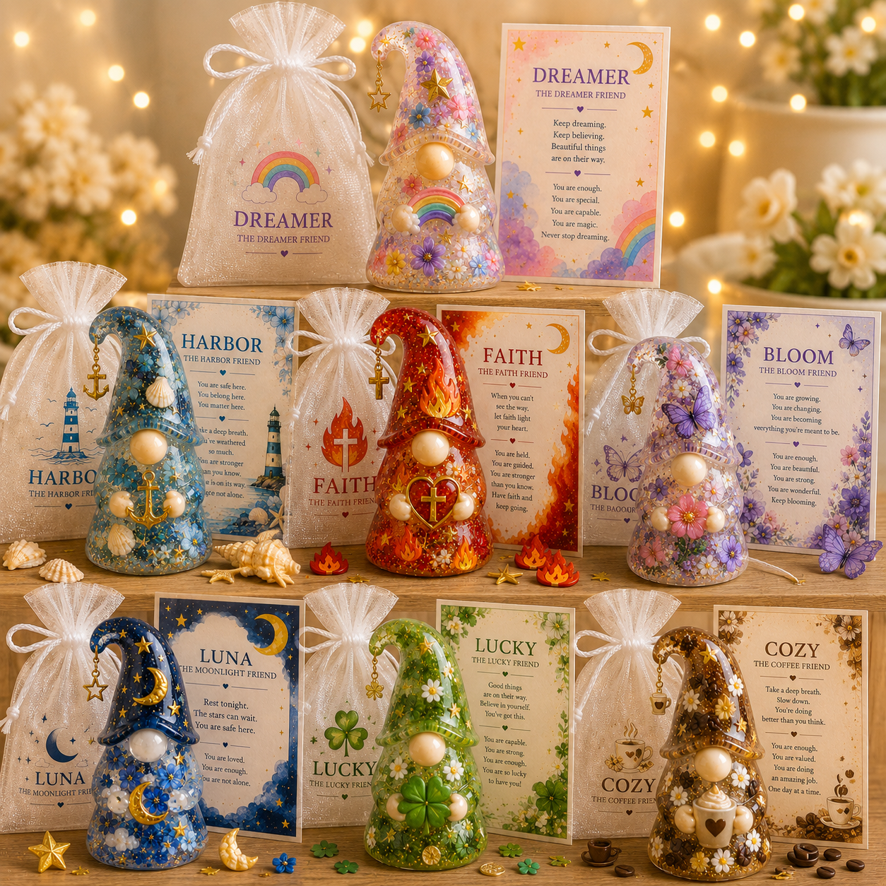 💕Last Day Buy 3 Get 1 Free✨ Emotional Support Gnome Collection