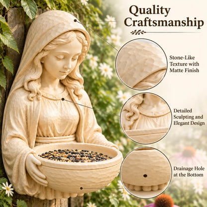 Mary-Inspired Wall Mounted Bird Feeder