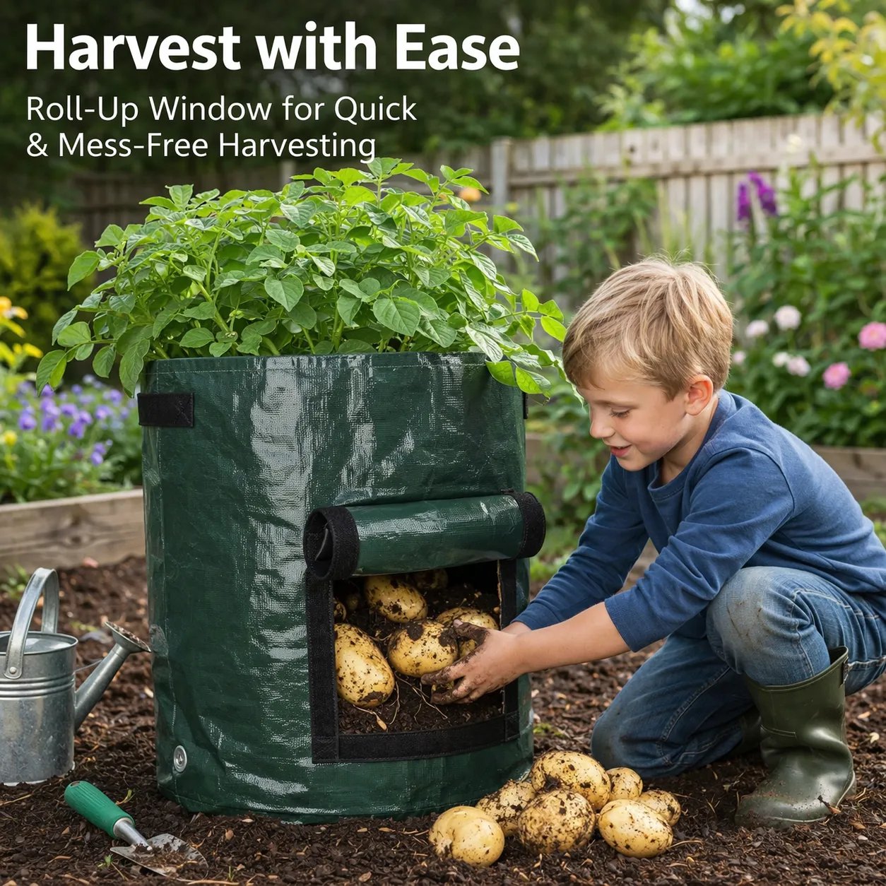 Planting Bag with Harvest Window